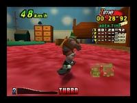 une photo d'Ã©cran de Airboarder 64 sur Nintendo 64